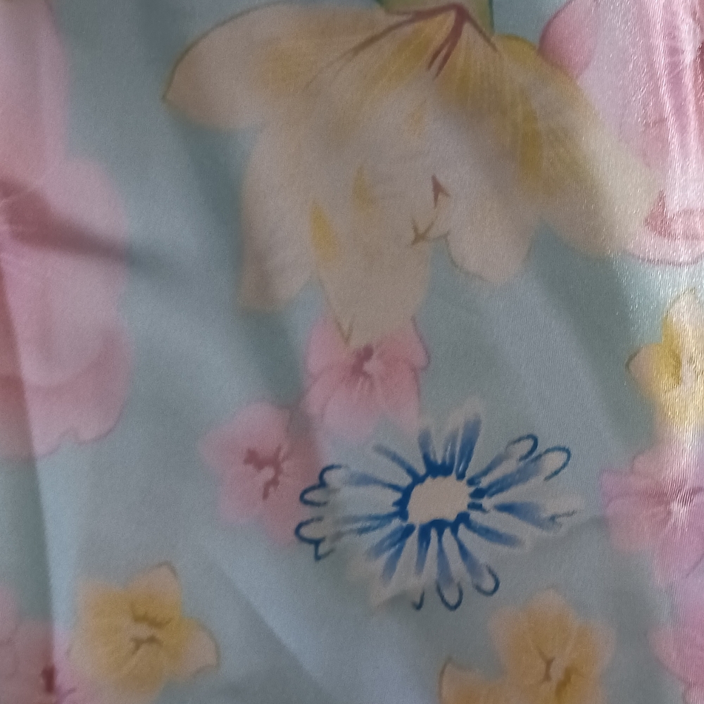 Vintage laura leigh ltd womens dress polyester floral longwear lighweight retro - Picture 5 of 7